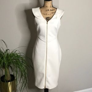 Calvin Klein cream dress